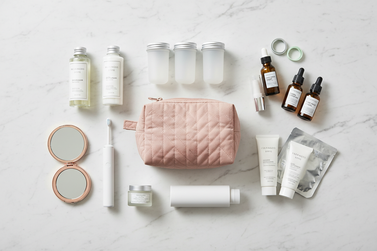 Travel Toiletries & Beauty Essentials: How to Pack Your Beauty Routine
