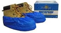 ShuBee Waterproof Shoe & Boot Covers Slip-Resistant Disposable for Plumbing Construction Floor Protection - 40 Pair