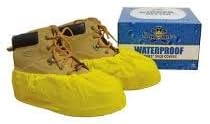 ShuBee Waterproof Shoe & Boot Covers Slip-Resistant Disposable for Plumbing Construction Floor Protection - 40 Pair