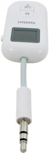 YeeMart SafeFly Dual Airplane Bluetooth Adapter, Wireless Transmitter Compatible with Headphones, aptX Adaptive & HD, Screen Display, Volume Control, 3.5mm Aux Port