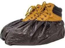 ShuBee Waterproof Shoe & Boot Covers Slip-Resistant Disposable for Plumbing Construction Floor Protection - 40 Pair
