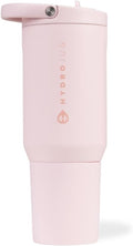HydroJug Sport 20 oz Insulated Stainless Steel Water Bottle, Pink Sand