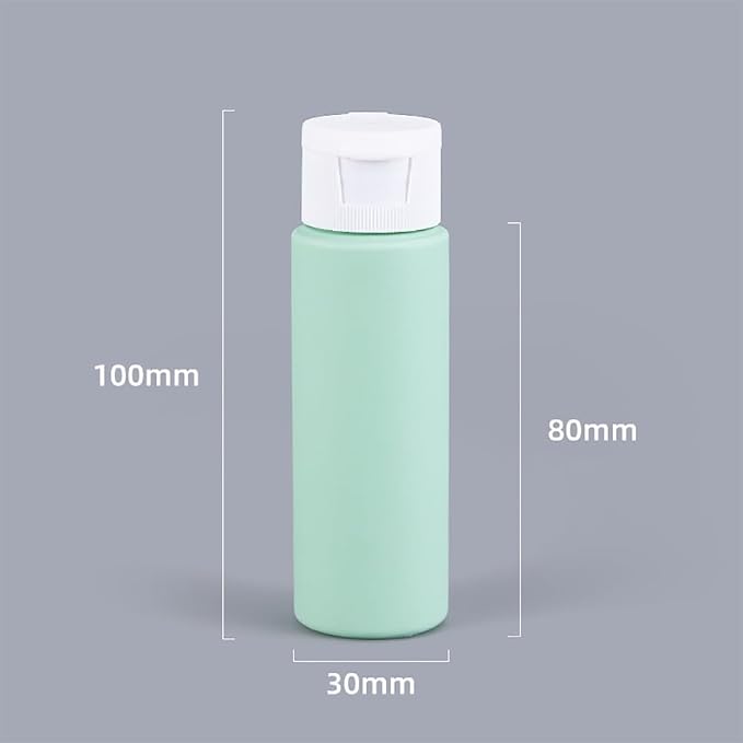 Travel Bottles For Toiletries, 4pcs*50ml Travel Toiletry Bottles, Travel Shampoo Bottle Set, Silicone Travel Squeeze Bottle, Refillable Travelling Bottles For Business or Personal Travel Essentials