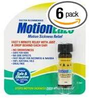 Motioneaze Motion Sickness Relief - Case of 6 - 2.5 ml