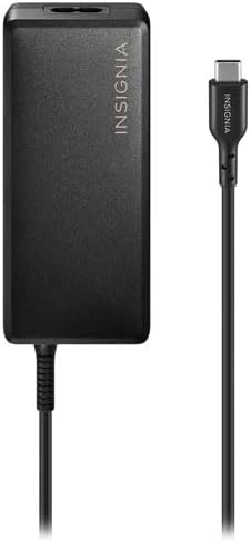 Insignia All-in-One Ground Travel Adapter Converter Series with USB Ports (100W USB-C Laptop Accessory)