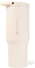 HydroJug Sport 40 oz Insulated Stainless Steel Water Bottle, Cream