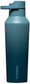 Corkcicle Sport Canteen - Keeps Drinks Cold 25 Hours - Stainless Steel Water Bottle - Triple-Insulated - Spill-Proof - Summer Drinkware Gift - Keeps Drinks Ice Cold - 20 oz - Twilight