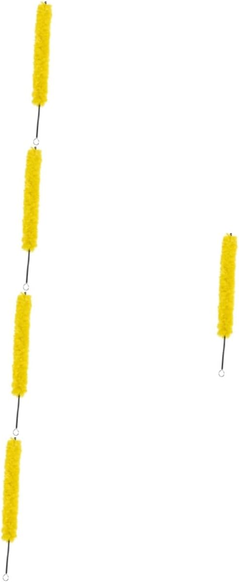 FAVOMOTO 5pcs Flute Inner Cleaning Brush Compact and Portable Cotton Cleaning Tool for Flute and Piccolo Maintenance Washable and Reusable Essential Woodwind Care Supply