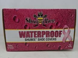 ShuBee Waterproof Shoe & Boot Covers Slip-Resistant Disposable for Plumbing Construction Floor Protection - 40 Pair