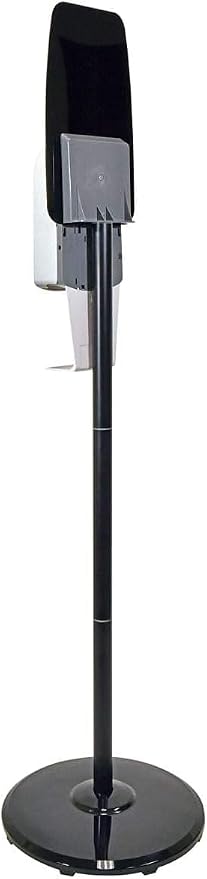 Kingdom Elite Series Automatic Touchless Hand Sanitizer Dispenser with Three Adjustable Dosage Settings Plus a Black Metal Stand for Your Liquid and Gel Hand Sanitizers (Personalized)