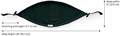 Eye Eco Tranquileyes XL Advanced Warm Compress - Dark Eye Mask for Dry, Irritated Eyes - Combines Moisture and Heat for Comfort and Eye Shade - Blue