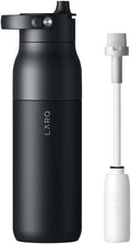 LARQ Summer Swig Set: Bottle Swig Top 23oz Obsidian Black Filter Straw
