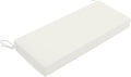 Outdoor Bench Cushion 36x18/40x16/48x16 Waterproof Patio Furniture Cushions Garden Sofa Settee Couch Swing Pads with Ties(4,45x18x3 in)