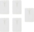 5Pcs 20ml/ 0.67oz Card Type Spray Bottles Refillable Perfume Atomizer Container Portable Fine Mist Spray Bottle Travel Bottle(white)