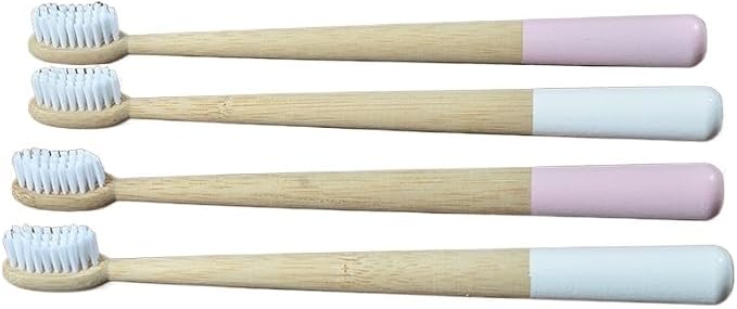 New 5-Pack Bristles Toothbrush Eco Friendly Tooth Brush Biodegradable