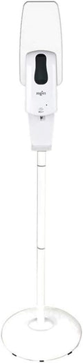 Zogics Touch-Free Automatic Gel Hand Sanitizer Dispenser – Floor Stand Hand Sanitizer Container with Touch-Free Sensors (White)