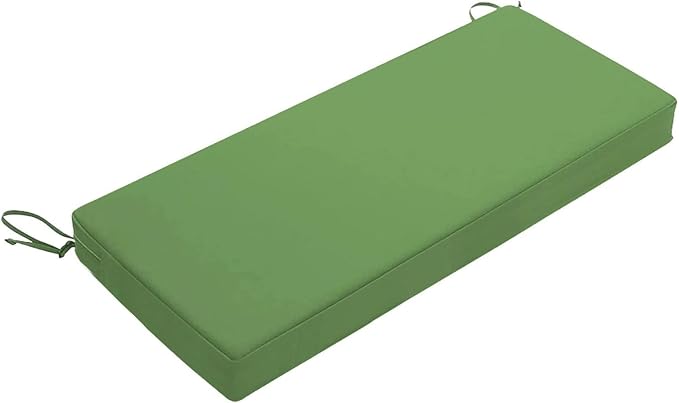 Outdoor Bench Cushion 36x18/40x16/48x16 Waterproof Patio Furniture Cushions Garden Sofa Settee Couch Swing Pads with Ties(12,59x18x2 in)