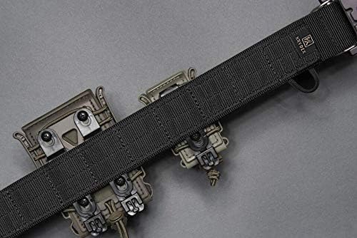 KRYDEX Quick Release Rigger MOLLE Belt 1.75 Inch Inner & Outer Tactical Heavy Duty Belt