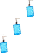 Pump bottle,Hand Soap Container Dispenser Pump Bottles Travel Container Spray Bottle Travel Shampoo Bubble Soap Pump Bottle Dispenser Soap Lotion Dispensers Foam Soap Cosmetic Bottle Push Type(Bluex3p