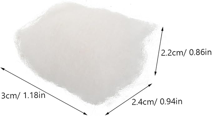 500g Soft Absorbent Cotton Balls Pure Cotton Nail Gel Polish Remover for Beauty Care