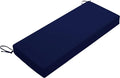 Outdoor Bench Cushion 36x18/40x16/48x16 Waterproof Patio Furniture Cushions Garden Sofa Settee Couch Swing Pads with Ties(8,42x18x3 in)