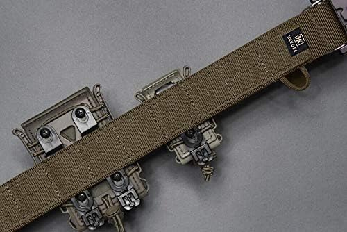 KRYDEX Quick Release Rigger MOLLE Belt 1.75 Inch Inner & Outer Tactical Heavy Duty Belt