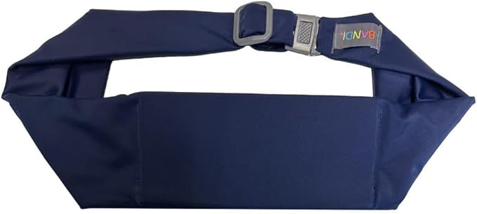 BANDI Running Belt for Women & Men – USA Made No-Bounce Adjustable Waist Pack & Secure Fanny Pack – Fits All Phones, Gels & Essentials – Zipper-Free, Medical Device Friendly