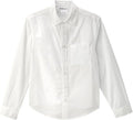 Silverts Men’s Adaptive Clothing Magnetic Button Dress Shirt, Assisted Dressing Top for Elderly, Nursing Home & Rehab Wear