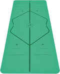 Liforme Travel Yoga mat – Patented Alignment System, Warrior-Like Grip, Non-Slip, Eco-Friendly, Ultra-Lightweight and Sweat Resistant, Made with Natural Rubber