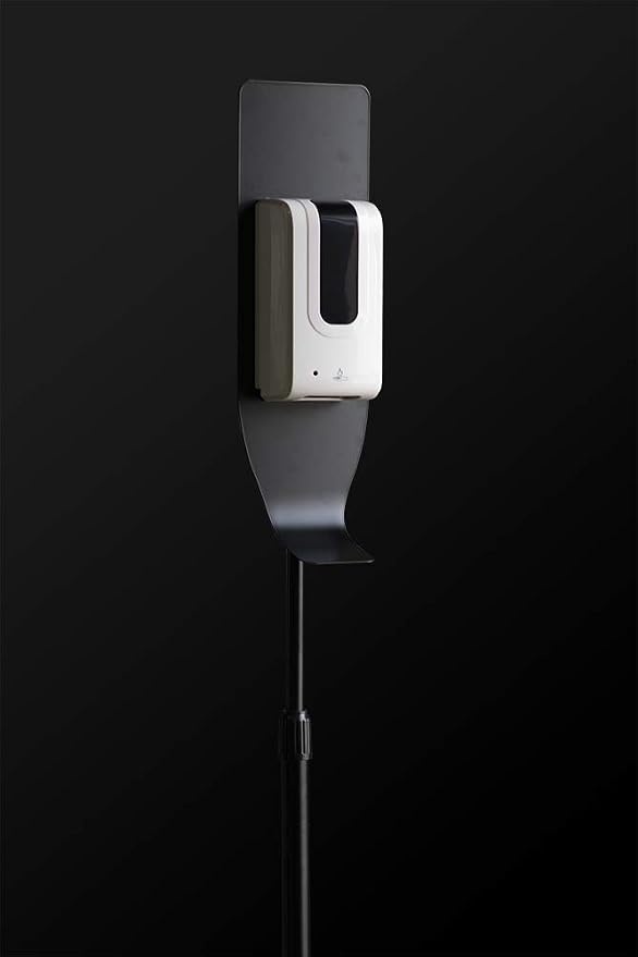 SMPLY. Touchless Hand Sanitizer Dispenser - 1200mL Capacity, Battery Powered (Dispenser with Stand)