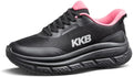 Non Slip Work Shoes Women Easy Slip Walking Shoes for Women Waterproof Sneakers for Restaurant Kitchen Nursing with Arch Fit Support Orthopedic