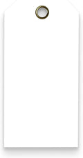 Tags 4 Less 15 Mil Waterproof Plastic Tags, Pack of 100 – 4” x 8” Heavy Duty Plastic Tags for Labeling, Outdoor Tagging, Equipment Labeling, Luggage, Valves & More (White)