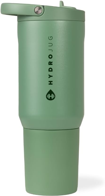HydroJug Sport 20 oz Insulated Stainless Steel Water Bottle, Sage