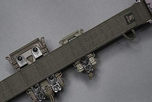 KRYDEX Quick Release Rigger MOLLE Belt 1.75 Inch Inner & Outer Tactical Heavy Duty Belt