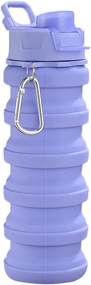 Water Bottle,Leak Proof Water Bottle,Sports Water Bottle,Water Bottle Creative Pure Color/Camouflage Silicone Folding Water Cup Portab Outdoor Riding Sports Large Capacity Portable Water Bottle Water