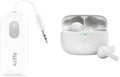 Twelve South AirFly SE & JBL Vibe Beam True Wireless Headphones - White, Small