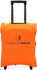 Small, Opulent Orange Water-Resistant Luggage Covers for Suitcase TSA Approved for 19"-21" - Durable Patented Design Suitcase Covers for Luggage, Fundas para Maletas, Travel Accessories