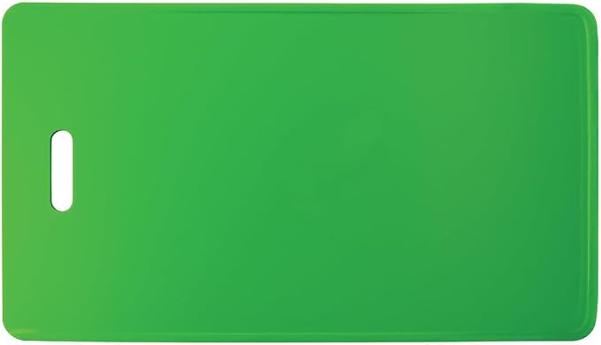 Bulk 25 Pack - Backpack ID Luggage Tags for Student Identification Cards - School Name Badge Holder for Backpacks - Business Card Size - Sturdy Plastic Suitcase Tag with Clear Window (Green)