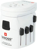 Skross Pro-World & USB Travel Adaptor, White