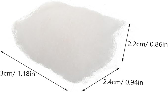 LIFKOME Pure Cotton Balls for Makeup Removal 500g Soft Absorbent Organic Cotton for Nail Care and Cosmetic Use for Gel Polish Removal and Hygiene