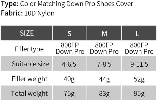 10D Ultralight Down Booties 800FP Down Pro Shoes Cover Outdoor Tent Slippers Winter Foot Socks in Sleeping Bag