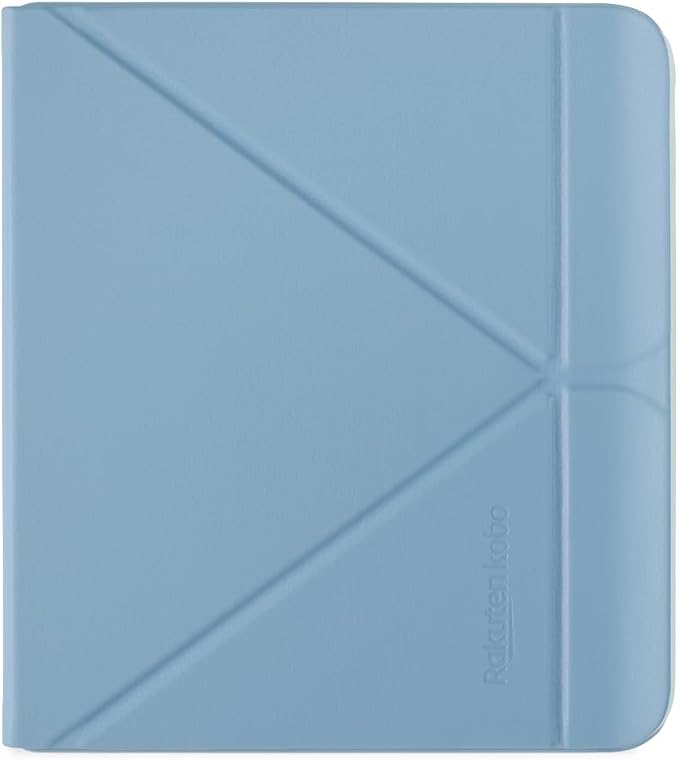 Kobo Libra Colour SleepCover Case | Dusk Blue | Sleep/Wake Technology | Built-in 2-Way Stand | Vegan Leather | Compatible with 7” Kobo Libra Colour eReader
