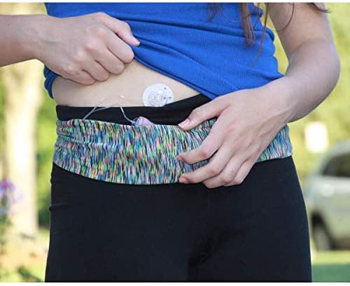 BANDI Pocketed Wraps – Running Waist Belt with Pockets for Phone, Money, Keys & Medical Devices | Secure, No-Bounce Travel & Fitness Belt, for Women and Men, USA Company