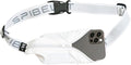 SPIbelt Running Belt Original Monochromatic, Women Men, Phone Holder for Running, Running Fanny Pack, Holder for Phone, Running Waist Pack, Adjustable Waist, [Fits All Phones]. White w/White Zipper
