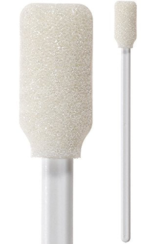 (Case of 2,000 Swabs) 5" Large Rectangular Foam Swabs for Printer Cleaning by Swab-its Made in the USA: 71-4501