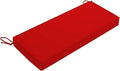 Outdoor Bench Cushion 36x18/40x16/48x16 Waterproof Patio Furniture Cushions Garden Sofa Settee Couch Swing Pads with Ties(16,59x18x3 in)