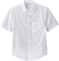Silverts Men’s Adaptive Clothing Magnetic Button Shirt, Assisted Dressing Short Sleeve Top for Elderly, Rehab & Care Wear