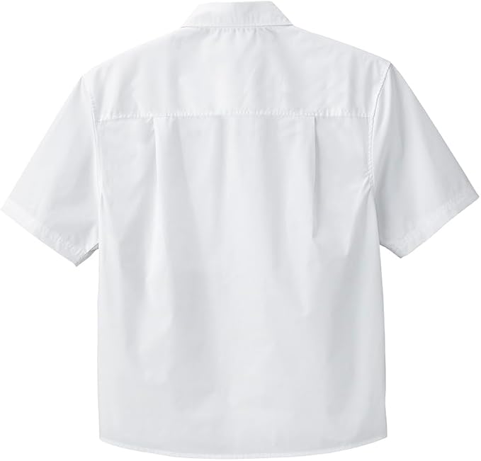 Silverts Men’s Adaptive Clothing Magnetic Button Shirt, Assisted Dressing Short Sleeve Top for Elderly, Rehab & Care Wear