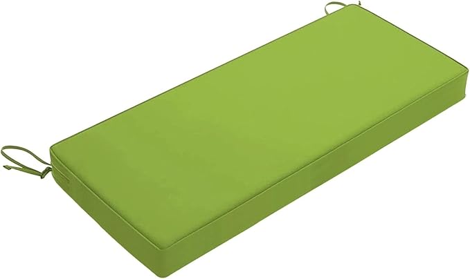 Outdoor Bench Cushion 36x18/40x16/48x16 Waterproof Patio Furniture Cushions Garden Sofa Settee Couch Swing Pads with Ties(13,42x18x2 in)