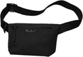 Db Journey Freya Fanny Pack for Women - Water Resistant Waist Pouch, Lightweight Belt Bag with Protective Fleece-Lined Pocket, Adjustable Strap, Medium - Black Out
